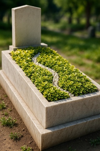 Mezar - Kabir Sarı Bitki Seti - 45 Adet Gold Taflan