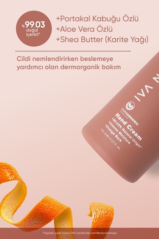 Iva Natura Portakal Özlü Nemlendirici Ve Besleyici El Kremi 125 ML