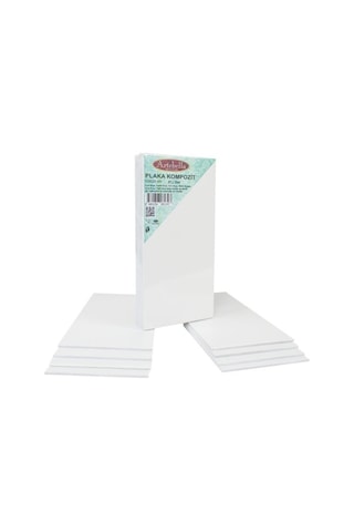 Kpt8S10X20 Artebella (Preslenmiş) Kompozit Plaka 10X20 Cm 8'Li Se