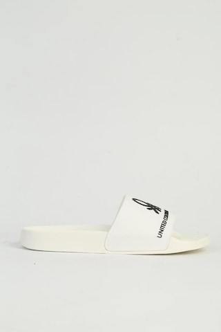 Benetton Bn-1434 Anatomik Taban Erkek Terlik Beyaz 40-45 Beyaz