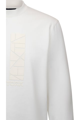 Hatemoğlu Beyaz Regular Fit Baskılı Pamuklu Bisiklet Yaka Sweatshirt 30221 Beyaz