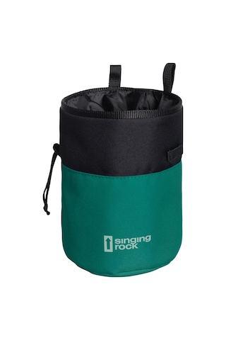 Singingrock Chalk Bag Duo Toz Çantası Siyah - Yeşil