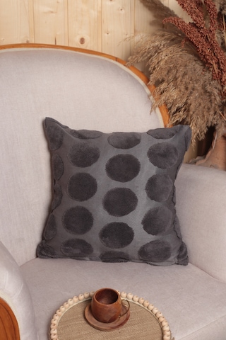 Luna Welsoft Jakarlı Dekoratif Kırlent Kılıfı 43x43 Cm - Ztluna0 KARIŞIK