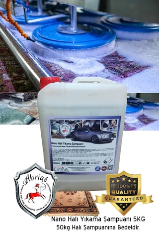 Abrias Nano Halı Yıkama Şampuanı 5 KG
