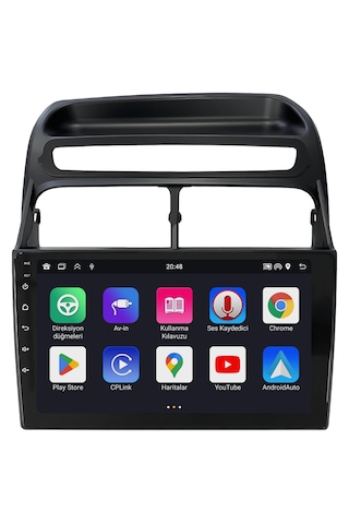 Fiat Linea 2007-2017 -9''gerçek 2+32gb-wifi-bt-fm-carplay-kamera