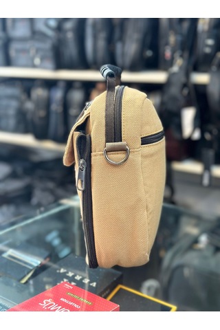 Trg Polo Taba Erkek El Keten Çanta Açık Taba