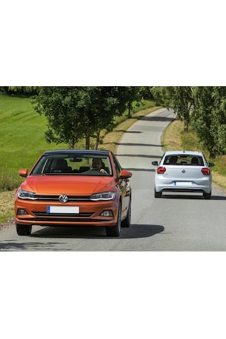 VW Polo 2018-2020 Yan Baş Airbag Yazısı Kapağı Gri 5G0853437 1 Ad