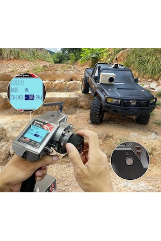 Radiolink RC6GS V2 2.4Ghz Uzaktan Kumanda Radio Kontrol & R7FG Al