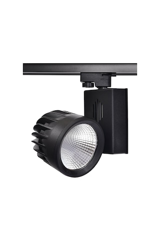 Philips Ledli 40W Monofaze Siyah Ray Spot 12cm Ilık Beyaz 4000K