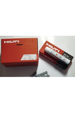 Hılti 14 Mx Çivi 750 Adet + Gaz Tüpü Gc 22