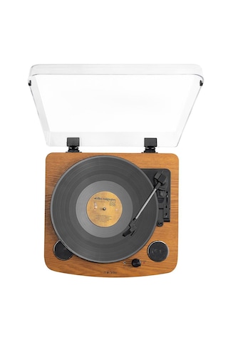 Mikado MN-P235 Voyager Retro Bluetooth - USB Ahşap Pikap Plak Çalar