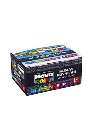 Color Kumaş Boyasi 12 Li Nc-192 Diğer