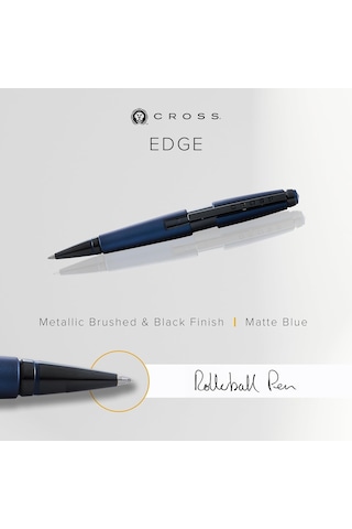 Cross Kenar Rollerball Çizgi Genişliği M, Mürekkep Rengi: Siyah, Çok Renkli