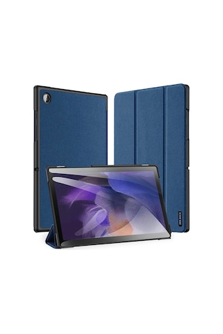 Dux Ducis Samsung Galaxy Uyumlu Tab A8 2021 10.5 X200/x205 Kılıf Kalem Bölmeli Standlı Domo Series- 5775