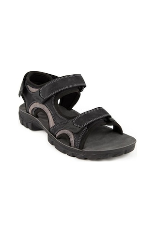 Muya Taurus 31322-001 Anatomik Taban Cırtlı Erkek Sandalet Siyah 40-45 001