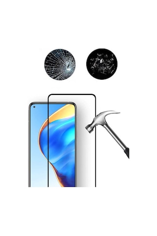 Xiaomi Mi 10T Pro 5G Kenarları Kırılmaya Dayanıklı Cam Ekran Film