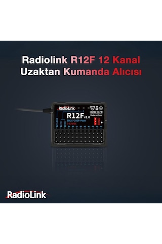 Radiolink R12f 12 Kanal Uzaktan Kumanda Alıcısı Dual Antenna Receiver W/s-bus+ppm+pwm