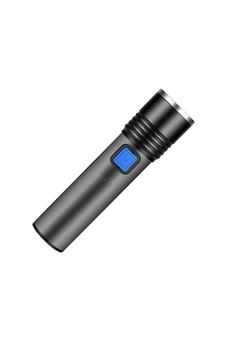 Watton Mini Profesyonel En Güçlü El Feneri Wt-015 Gri
