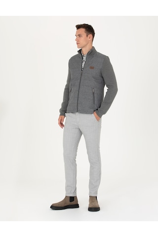 Pierre Cardin Erkek Gri Kanvas / Chino Pantolon 50278471-vr024 Gri