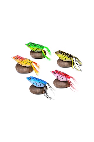 Neevoyu Yüzen Kurbağa Yem Seti - Tuzlu/tatlı Su Balıkçılığı İçin Yapay Yemler