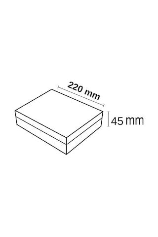 Forlife 36watt Yeni Nesil Sıva Üstü Kare Led Panel Armatür Beyaz Işık Beyaz