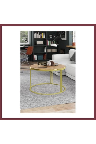 Storeşahin Special Orta Sehpa Ceviz Kahverengi 70 Cm Shn0720