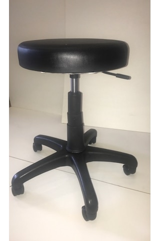 xDekofis Taburex Oturak Amortisörlü Dönebilir Tekerlekli Tabure