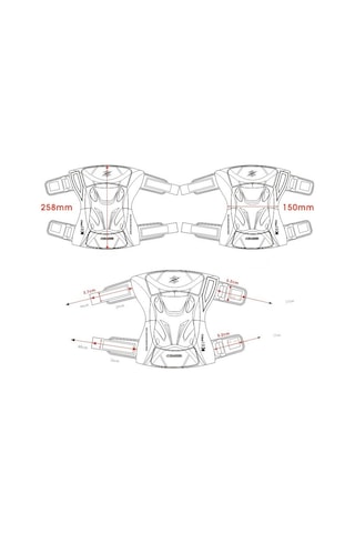 Sımıcg Motosiklet Dizlikleri Turuncu