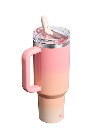 Stanley The Quencher Protour Flip Straw Tumbler 1.18lpipetli Termos 10-12486-470 Pembe Pembe