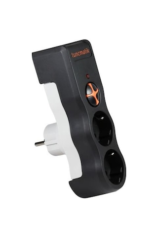 Tunçmatik Powersurge TSK5081 525J Akım Korumalı Priz 2'li Siyah