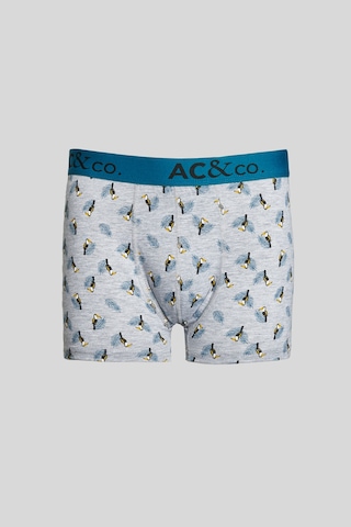 Ac&Co / Altınyıldız Classics Erkek Sıyah-yesıl 3'lü Boxer Paketi Sıyah-yesıl