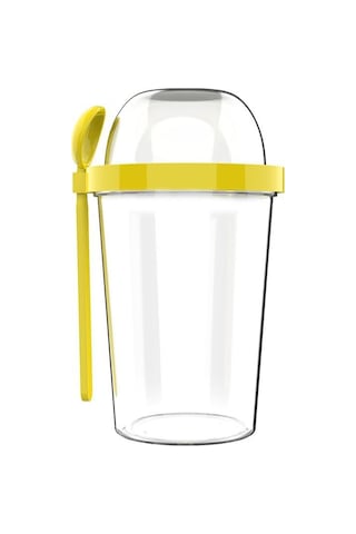 Zweikell Capsule Atıştırmalık Kabı Sarı 450 ML + 100 ML Sarı