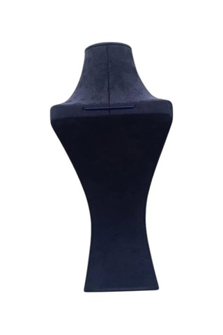 Yerli Üretim Adonis Model Sardunya Kumaş Lacivert Renk Boy 38cm Kolye Takı Sergileme Mankeni Çok Renkli