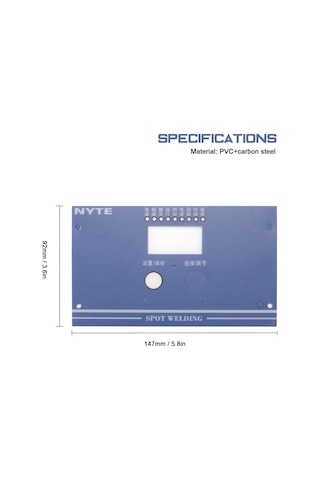 Ny-d02 1set Panel Film Dijital Nokta Kaynağı Zaman Ve Akım Kontrol Cihazları İçin Kaynak Makineleri