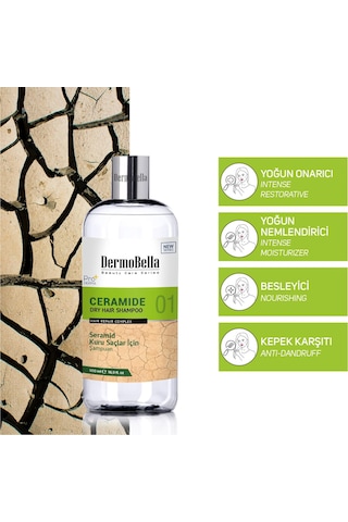 Dermobella Seramid Kuru Şaçlar İçin Bakım Şampuanı 500 ML