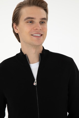 U.s. Polo Assn. Erkek Siyah Hırka Triko 50298268-vr046 Siyah