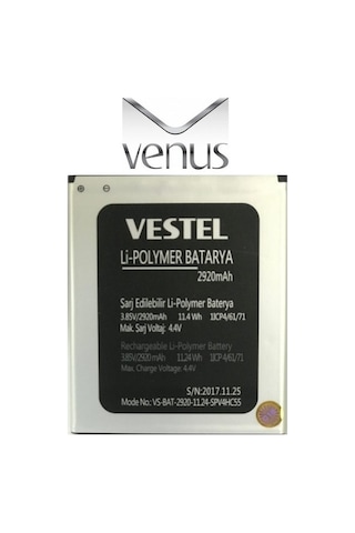 Senalstore Vestel Venüs V3 5530 Uyumlu Pil Batarya Vs-bat-2920-11.24 İthal
