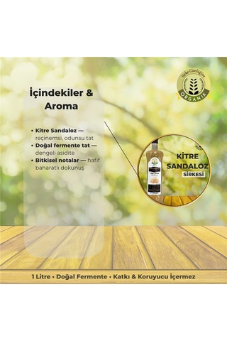 Sirke Günlüğüm Kitre Sandoloz Sirkesi 1 L