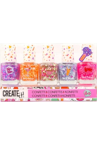 Create It Confetti Oje Seti