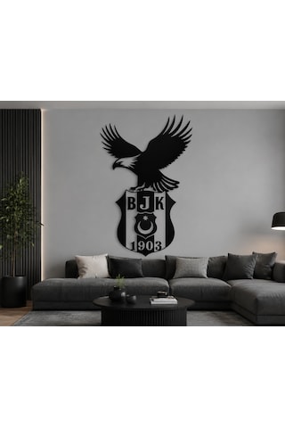 Beşiktaş Kartal Stencil Duvar Dekoru 40x45 Cm 3mm Beşiktaş Kartal Stencil Duvar Dekoru 40x45 Cm 3mm