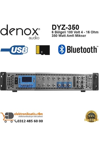 Denox Dyz-350 100V 350 Watt 6 Bölgeli Anfi