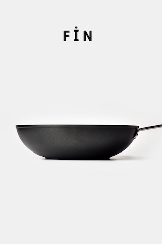 Fin Wok Tava 28 Cm Siyah