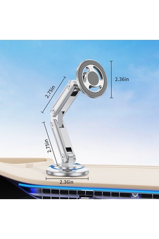 Tongxida Cbtx C13 Montaj Parçası, Magsafe Uyumlu Araç Telefon Tutucu - Gümüş Gümüş