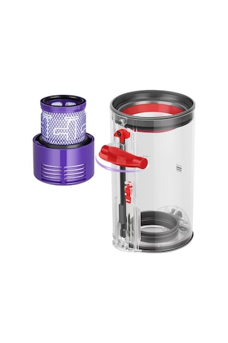 Dyson V10 Uyumlu Toz Haznesi Ve Filtre Seti
