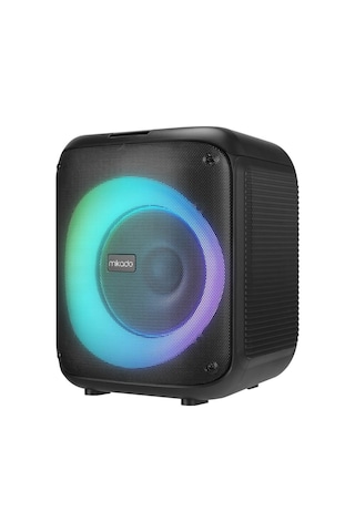 Mikado Md-bt51 Bombıx 60w Bt/usb/tf/tws Led Işıklı Kafa Mikrofonlu Toplantı-parti Hoparlörü