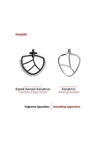 Musullu Multichef MSL-3005 Hamur Yoğurma Makinesi + Karıştırma Kabı