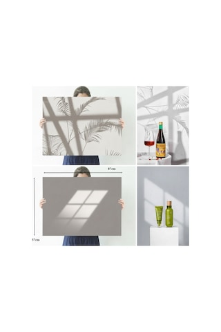 Ürün , Yemek , Reklam Vb. Çekimleri İçin 57x87cm Çift Taraflı Backdrop Fotograf Zemini Fonu B09