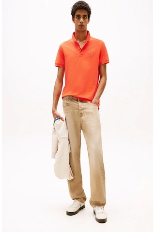 Tommy Hilfiger Tjm Slım Placket Polo Ext Turuncu