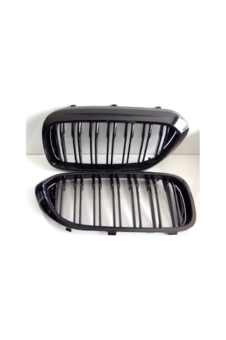 Bmw 5 Serisi G30 F90 Piano Black Ön Panjur M5 Izgara Böbrek