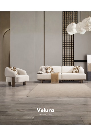 Petra 3+1 Koltuk Takımı & Oturma Grubu Krem